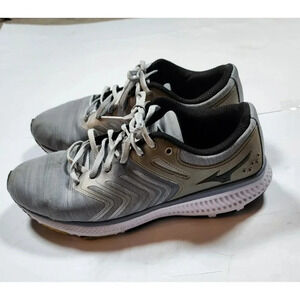 Mizumo Arrow Ruinning Shoes Gray  Lace Up Size 9.5 Men's